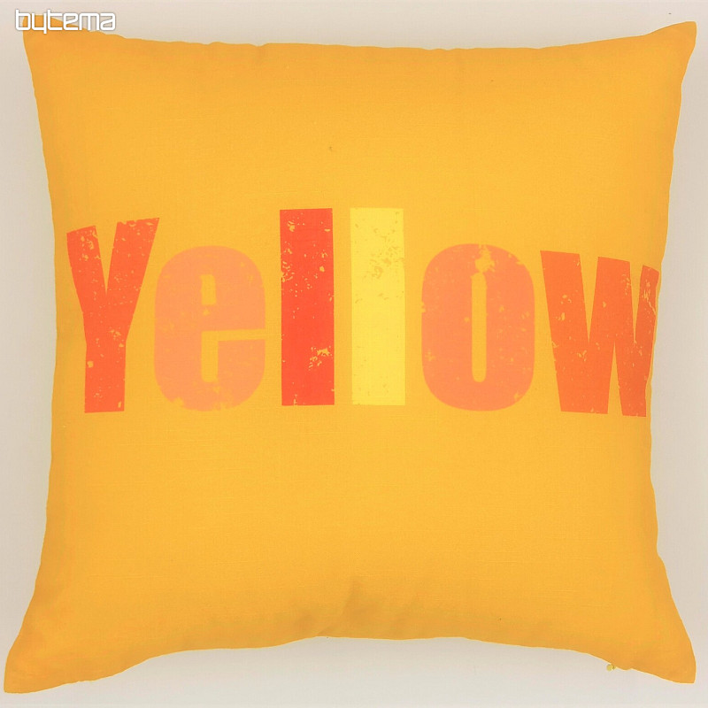 Fodera per cuscino decorativo COLORI GIALLO