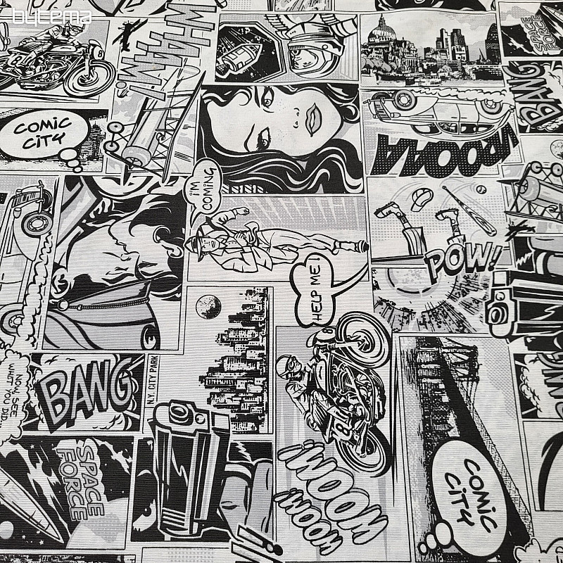 Tessuto decorativo KOMIKS SPACE