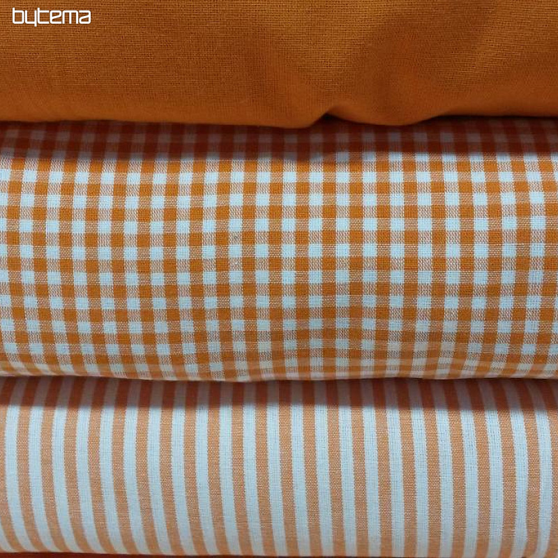 Striscia di tessuto decorativo arancione 5 mm