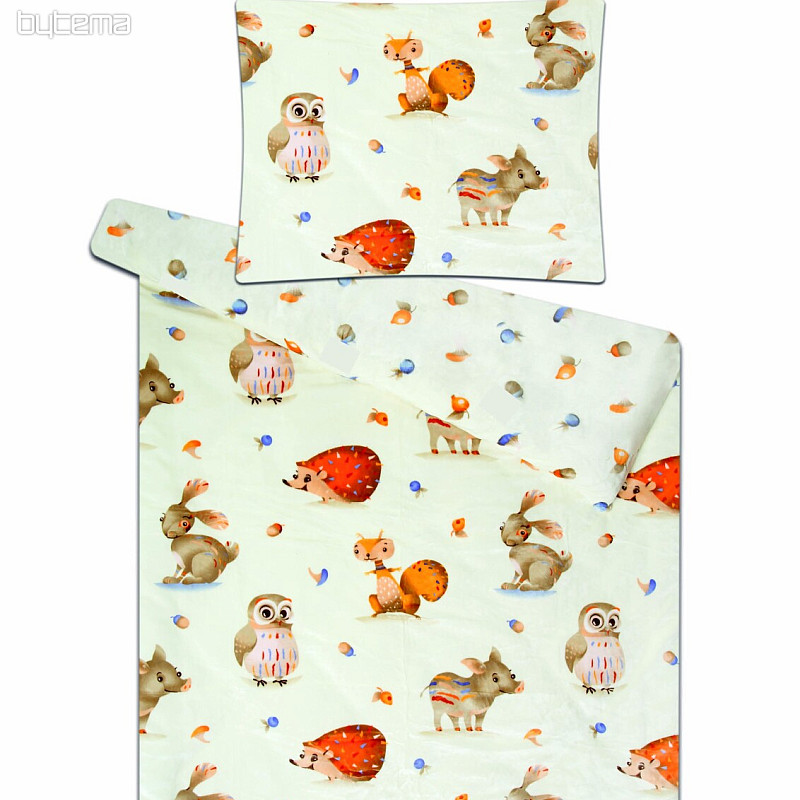 biancheria da letto in microflanella Animali nella foresta