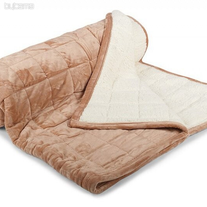 Coperta in microfibra EXTRA SOFT PECORA cucitura HALLOWN