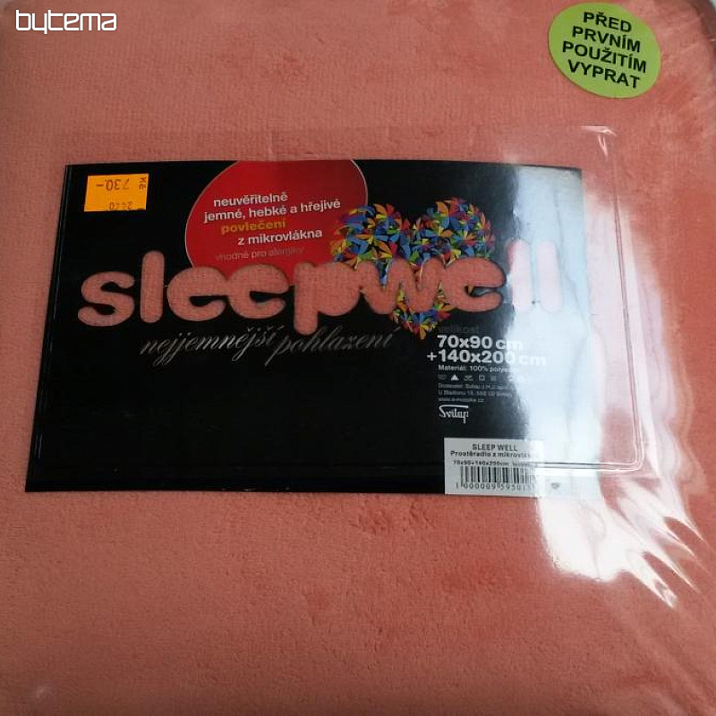DORMIRE BENE UNI biancheria da letto in microfibra terracotta