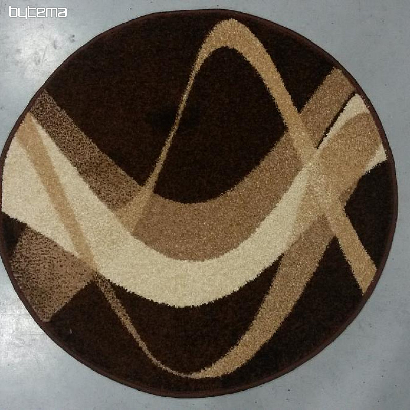 tappeto circolare MARRONE marrone