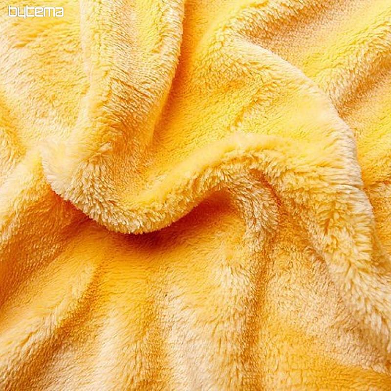 Lenzuolo in microflanella DORMIRE BENE giallo