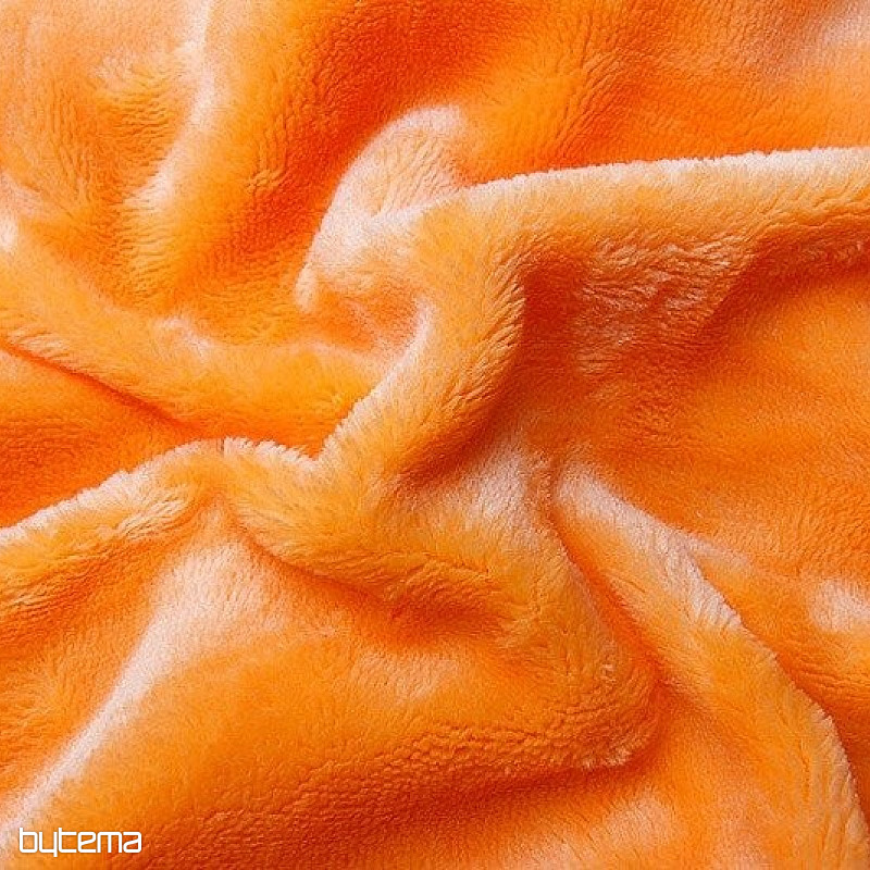 lenzuolo in microflanella DORMIRE BENE arancione