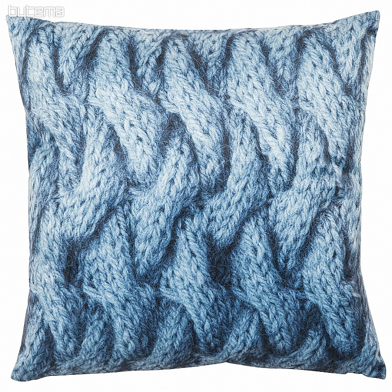 Cuscino decorativo VELVET TIMO blu