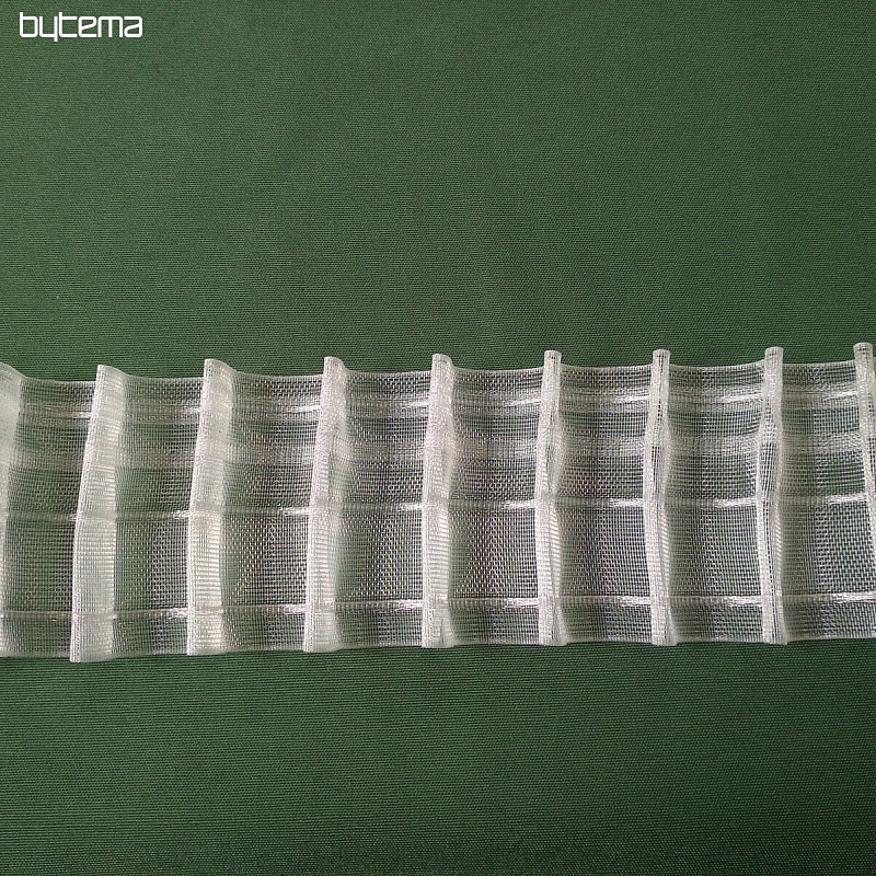 Nastro per tende svasato 8 cm, 1:2