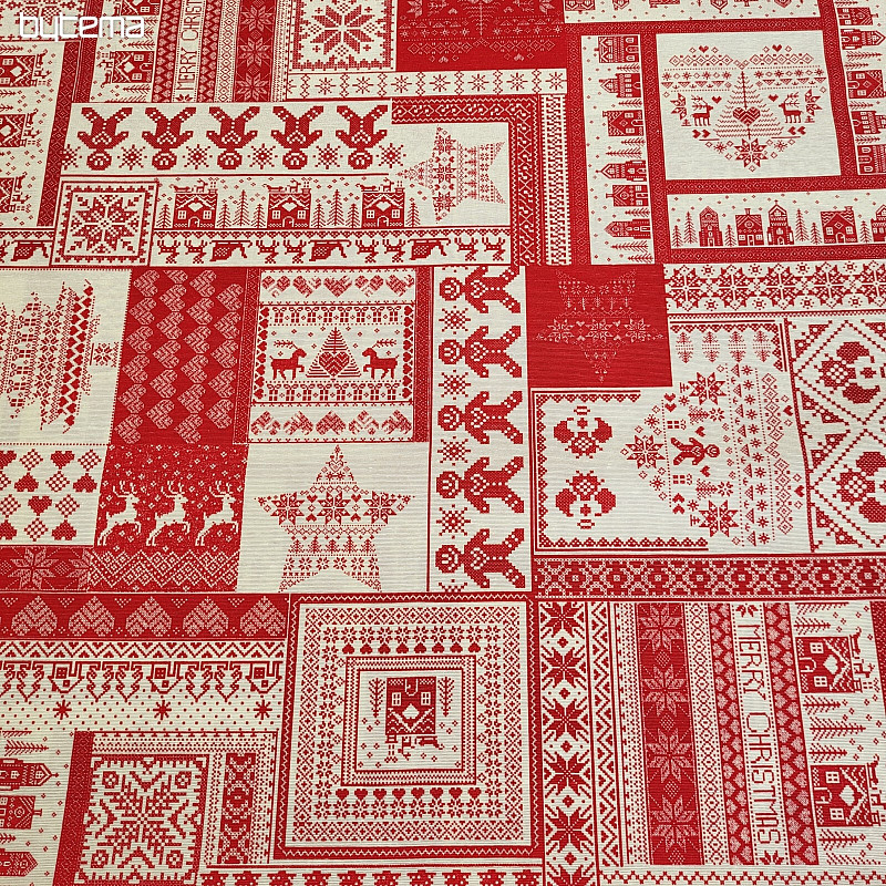 Tessuto decorativo natalizio ORNAMAYO