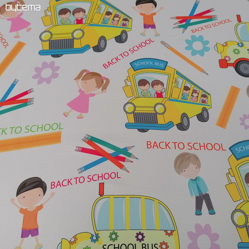 Tessuto decorativo 10027-03 RITORNO A SCUOLA