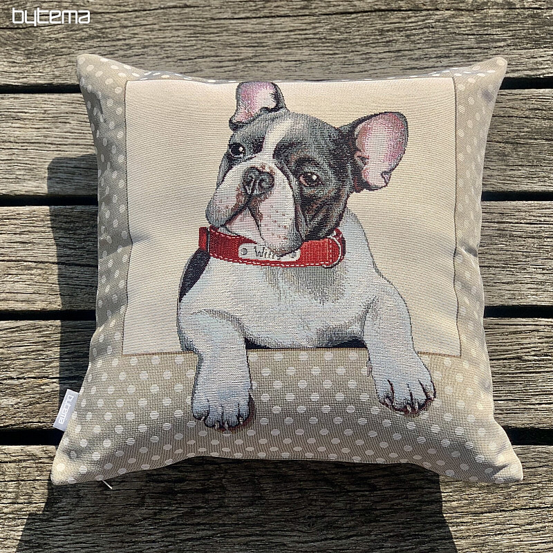 Fodera per cuscino arazzo BULLDOG FRANCESE