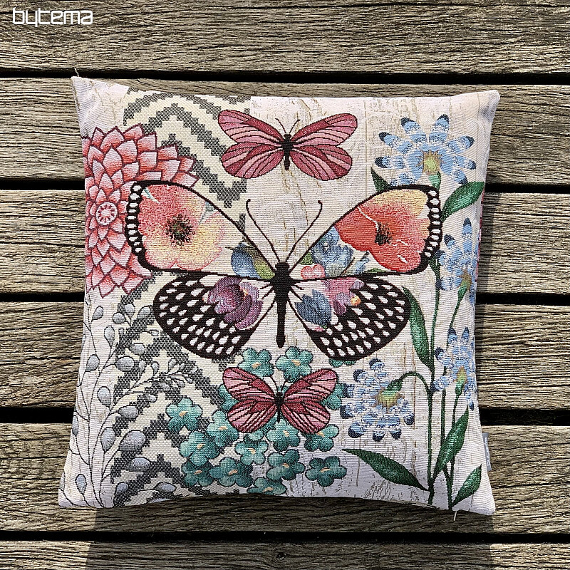 Fodera per cuscino arazzo FEEL BUTTERFLY 1