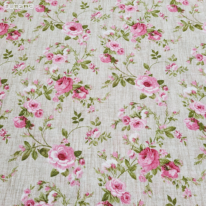 Tessuto decorativo ROSE EVA tagliato