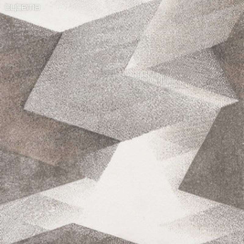 Tappeto in pezzi VEGAS HOME grigio / bianco