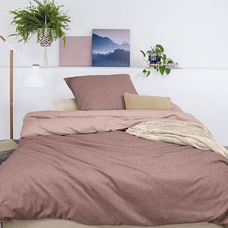 Biancheria da letto di lusso in flanella IRISETTE Koala 60 rosa antico