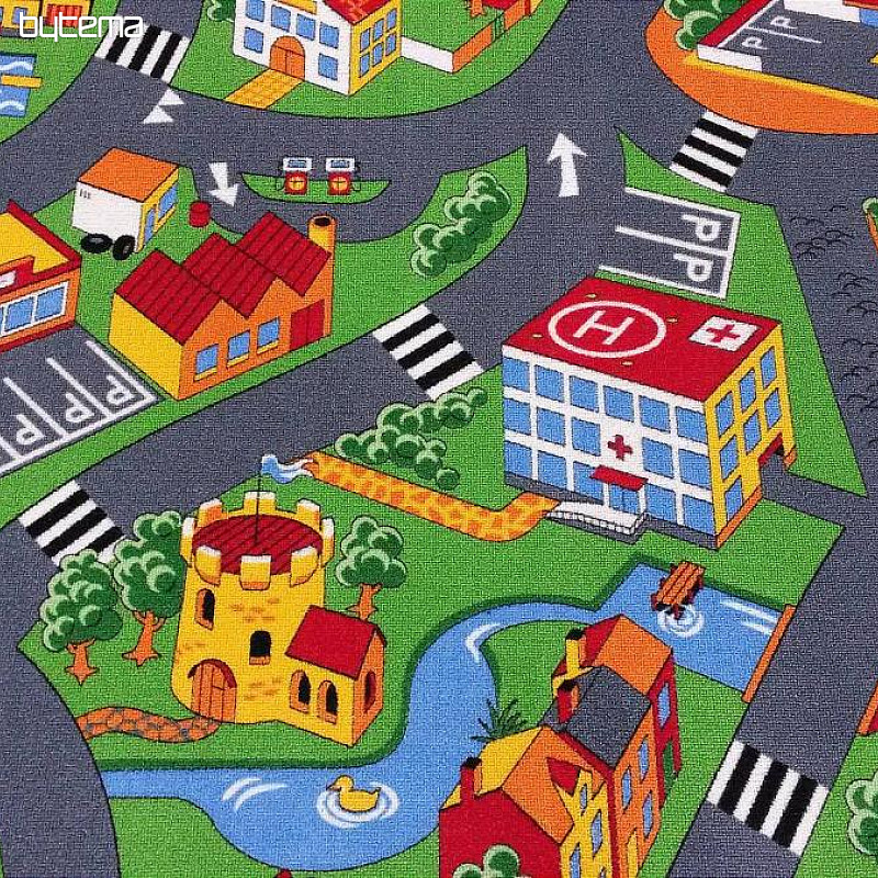 Metro per tappeti per bambini LITTLE VILLAGE