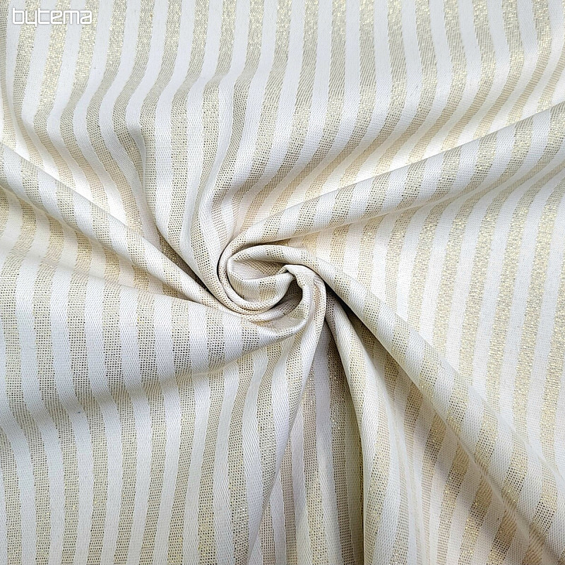 Tessuto decorativo jacquard STRIPES oro