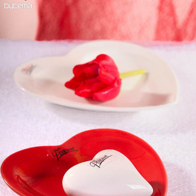 Piattino CUORE ROSSO