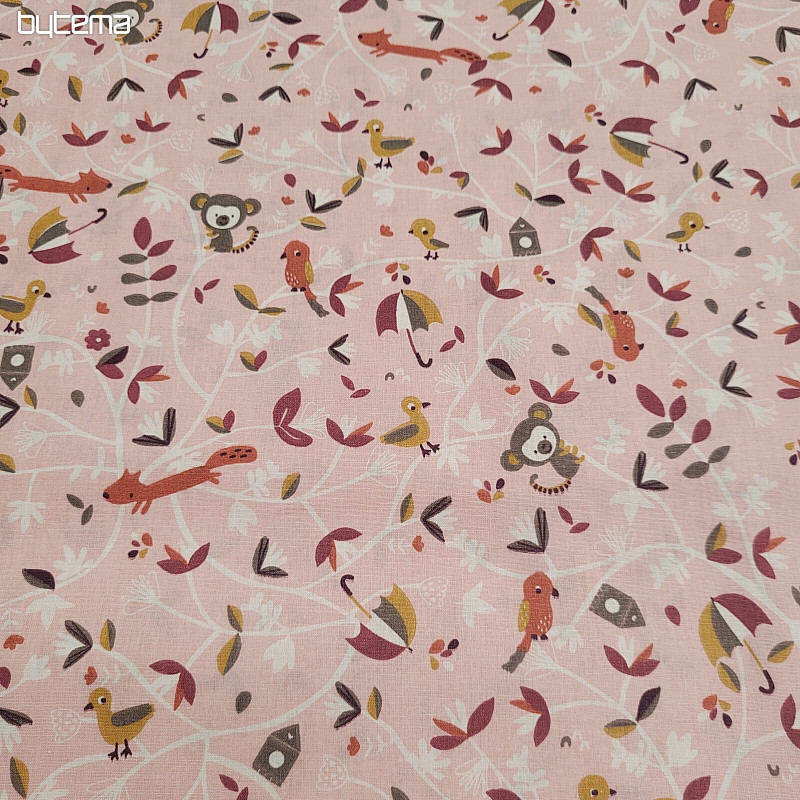 Tessuto di cotone SAFY rosa