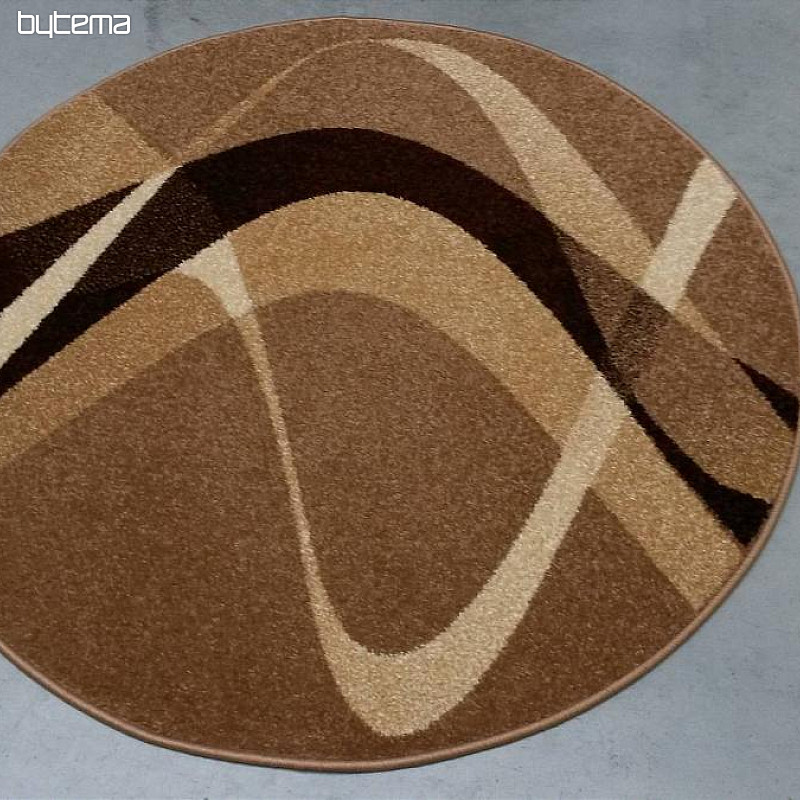 Tappeto rotondo MARRONE BEIGE