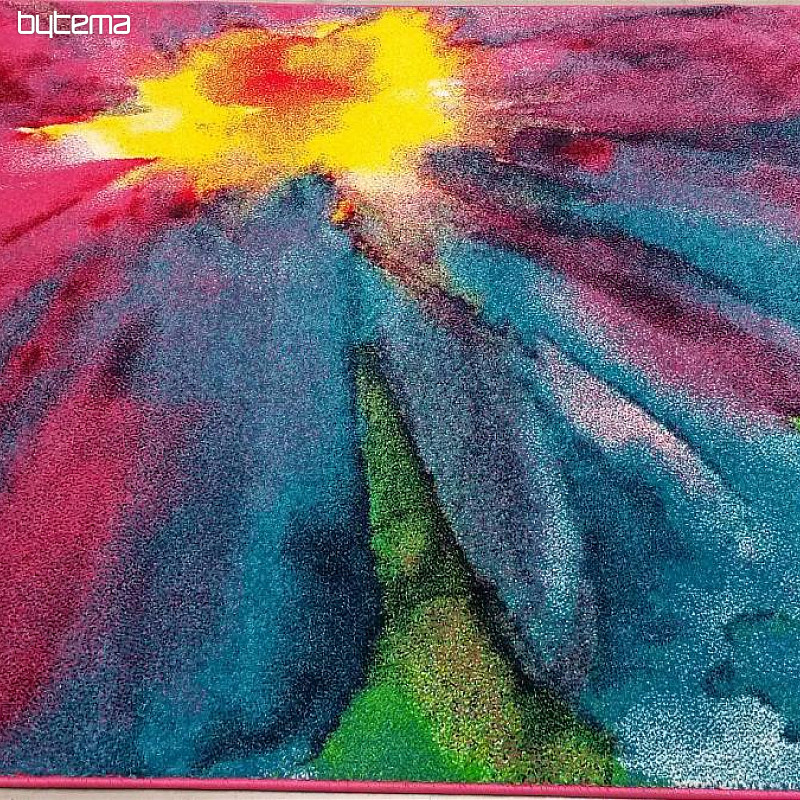 Tappeto in pezzi MULTICOLORE Fiore