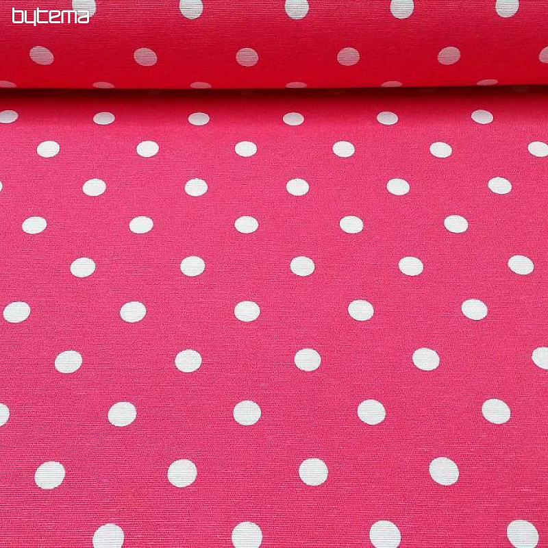 Tessuto decorativo a pois NEO rosa 304