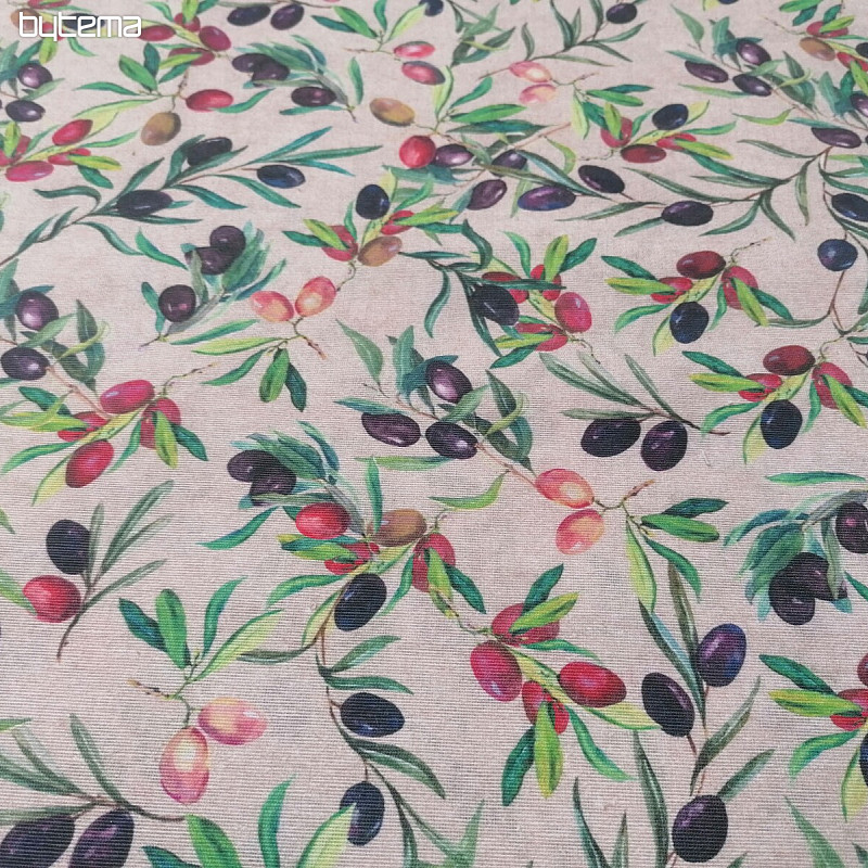 Tessuto decorativo VERCORS OLIVE
