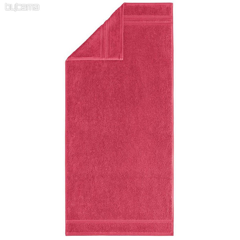 Asciugamano e telo da bagno di lusso MANHATTAN GOLD 221 rosso