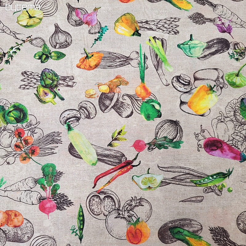 Tessuto decorativo VERDURE