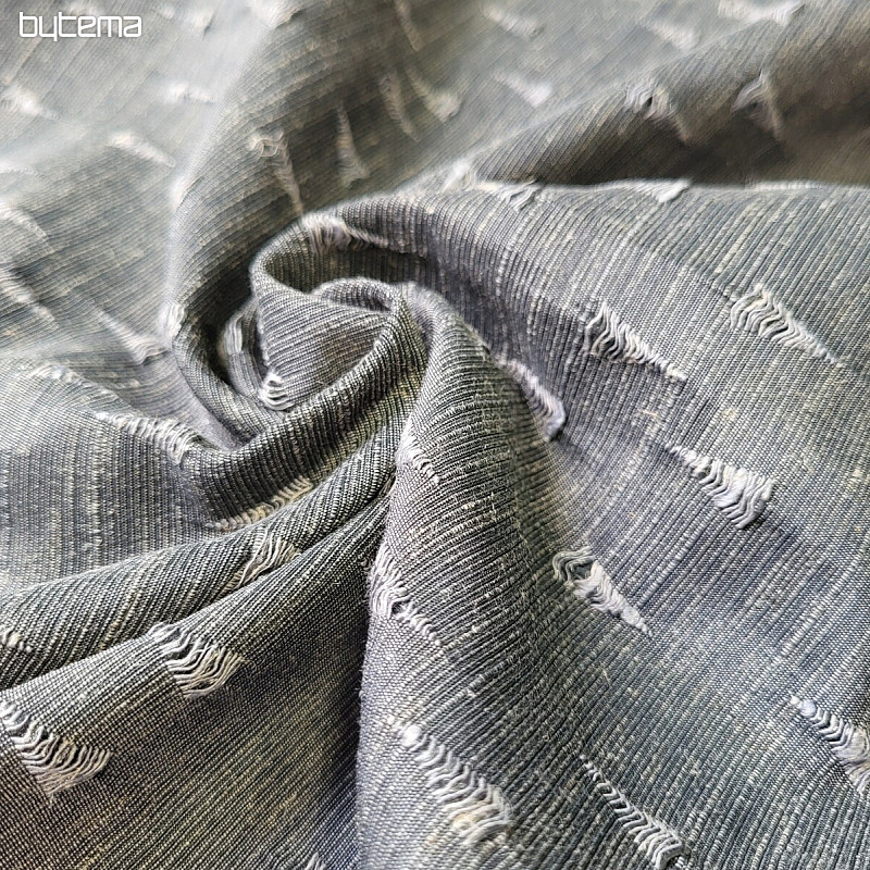 Tessuto decorativo CERBALO scuro. grigio