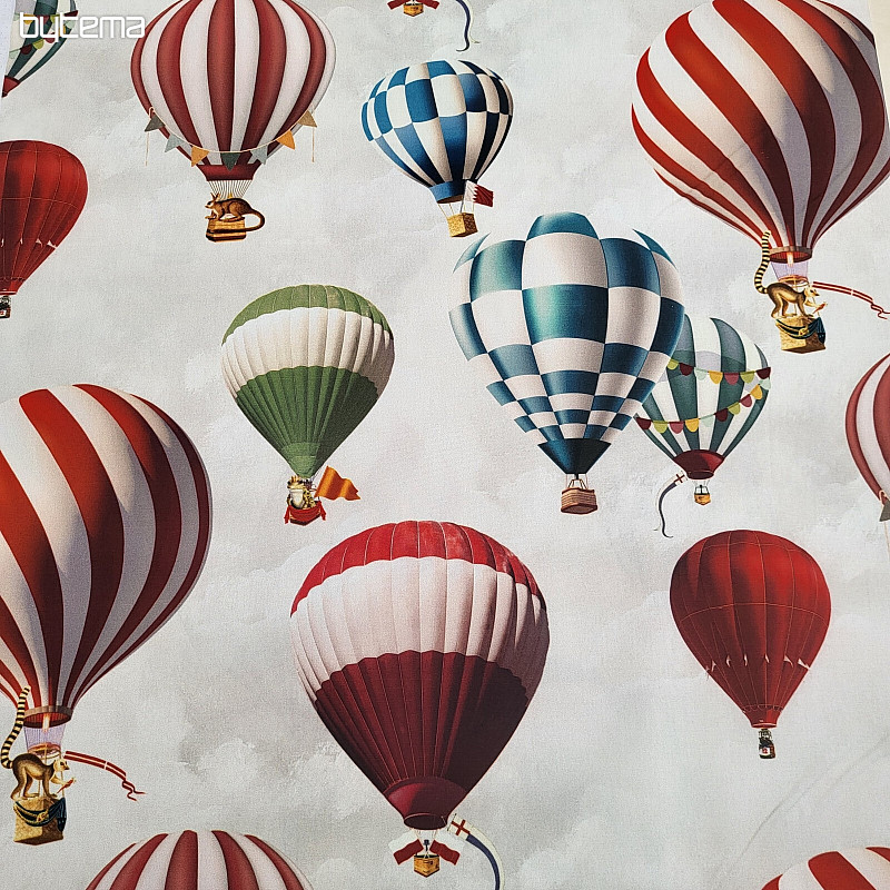 Tessuto di cotone PALLONCINI montgofeire
