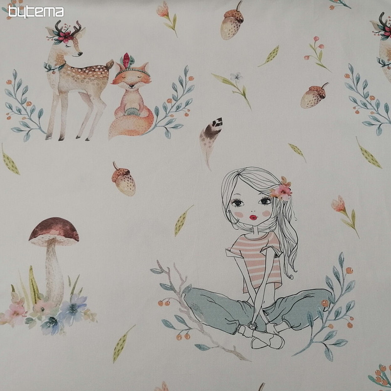Tessuto decorativo per bambini RAGAZZA