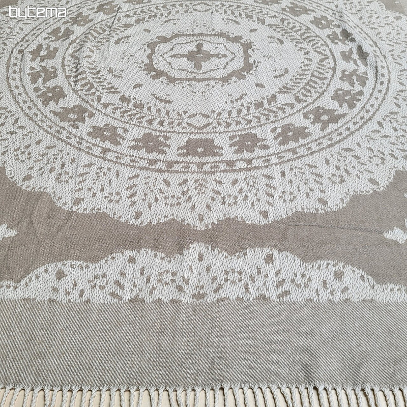 Plaid LUSSO ROSIERS beige