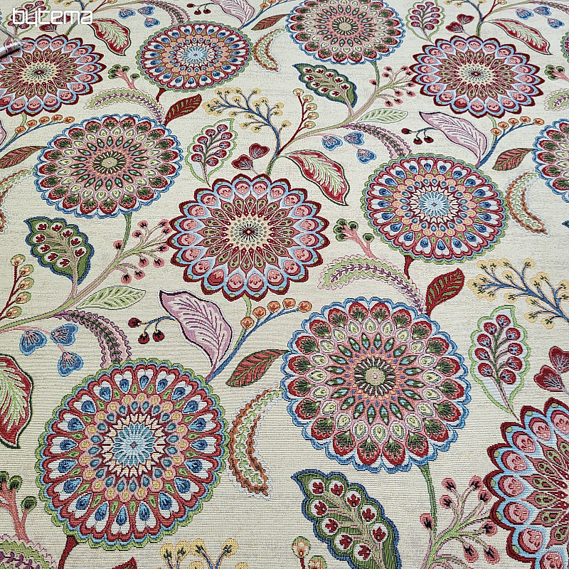 ARCADIA MANDALA FIORI tessuto arazzo