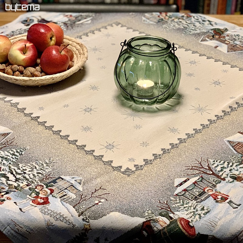 Tovaglia e sciarpa in arazzo WINTER JOY