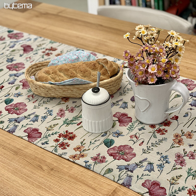 Tovaglia e sciarpa arazzo BLOOMING MEADOW