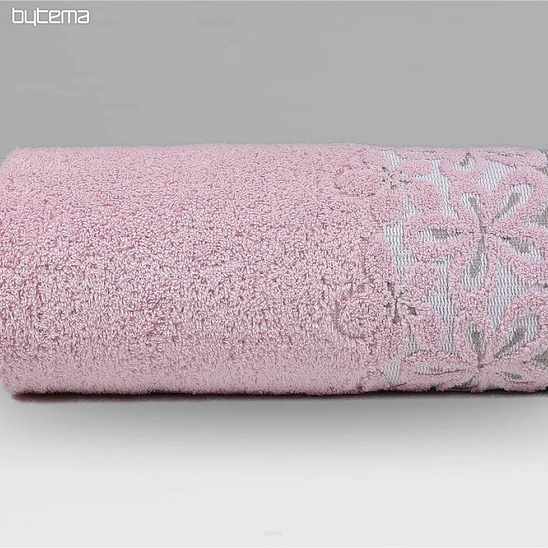 Asciugamano di lusso e telo da bagno BELLA rosa