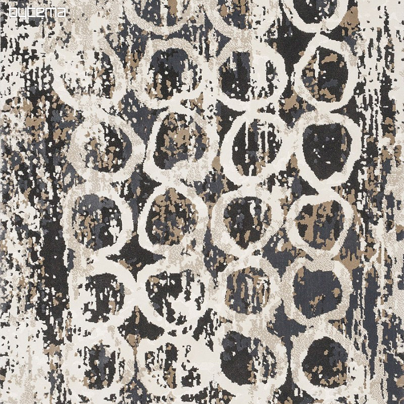 Pezzo tappeto BOHO cerchio geometrico