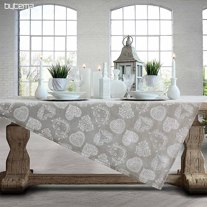 Tessuto decorativo NATURAL HEARTS