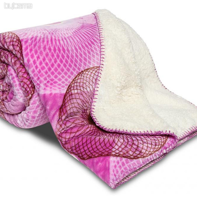 Coperta di pecora - bolla viola