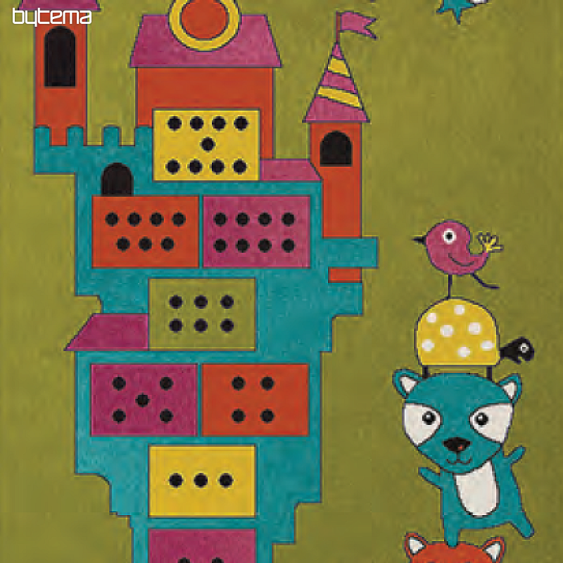 Tappeto intero per bambini PLAY torre gioco