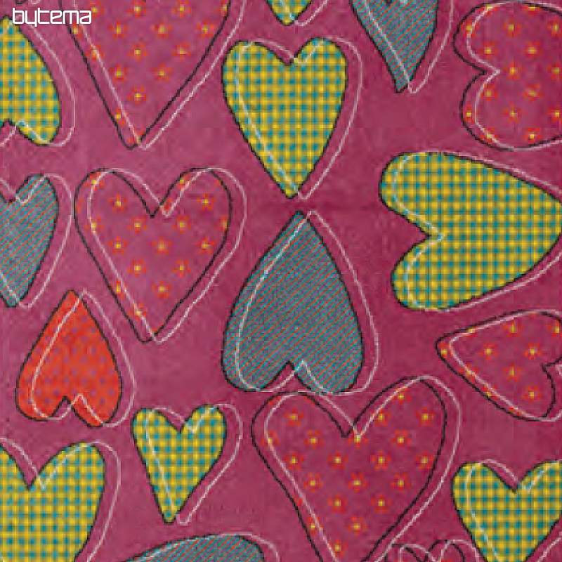 Tappeto per bambini PLAY cuore