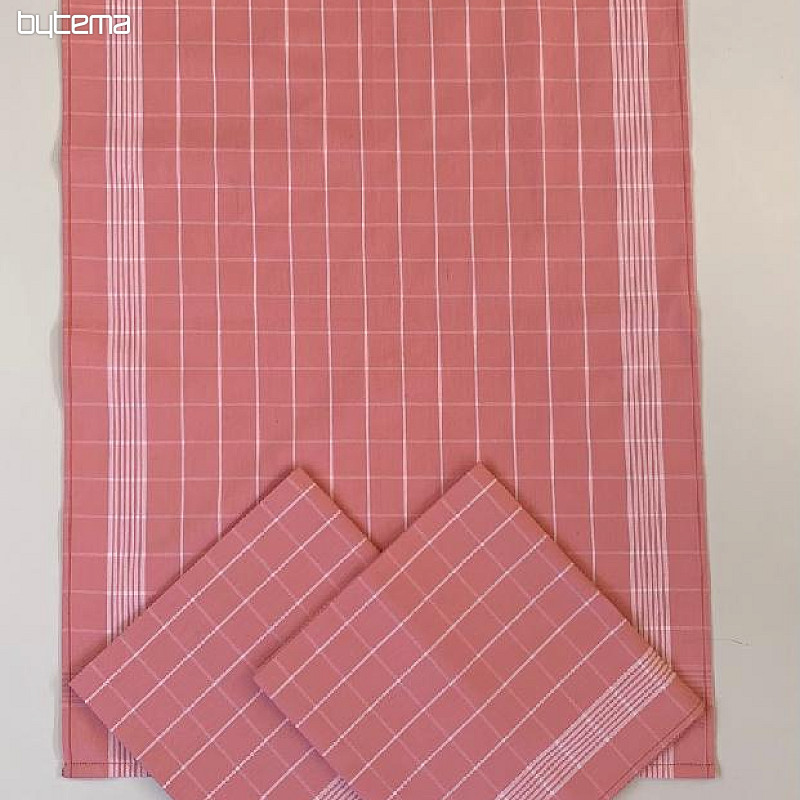 Strofinacci CUBE OLD PINK 3 pz