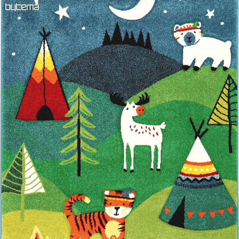 Tappeto per bambini della foresta ANIMALI