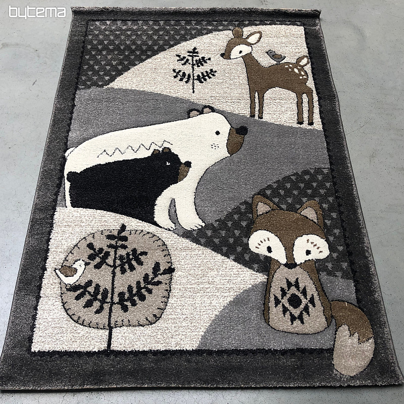 Tappeto per bambini VEGAS FOREST ANIMALS