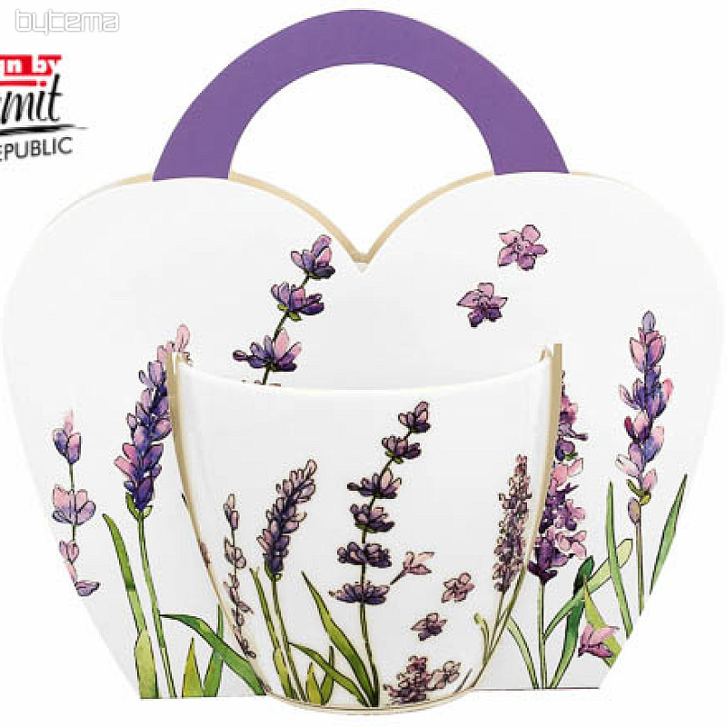 Tazza in porcellana Lavanda E