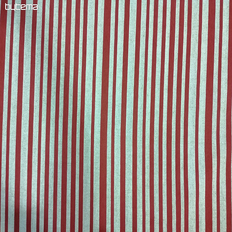 Tessuto decorativo STRIPE bordeaux