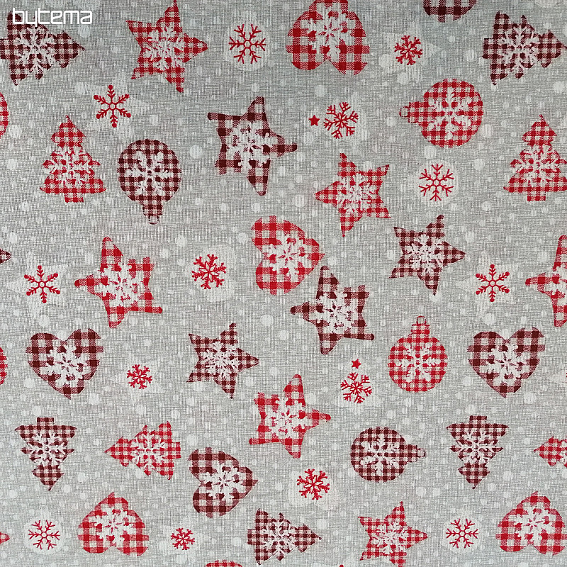 Tessuto decorativo natalizio MIX LAPONIA
