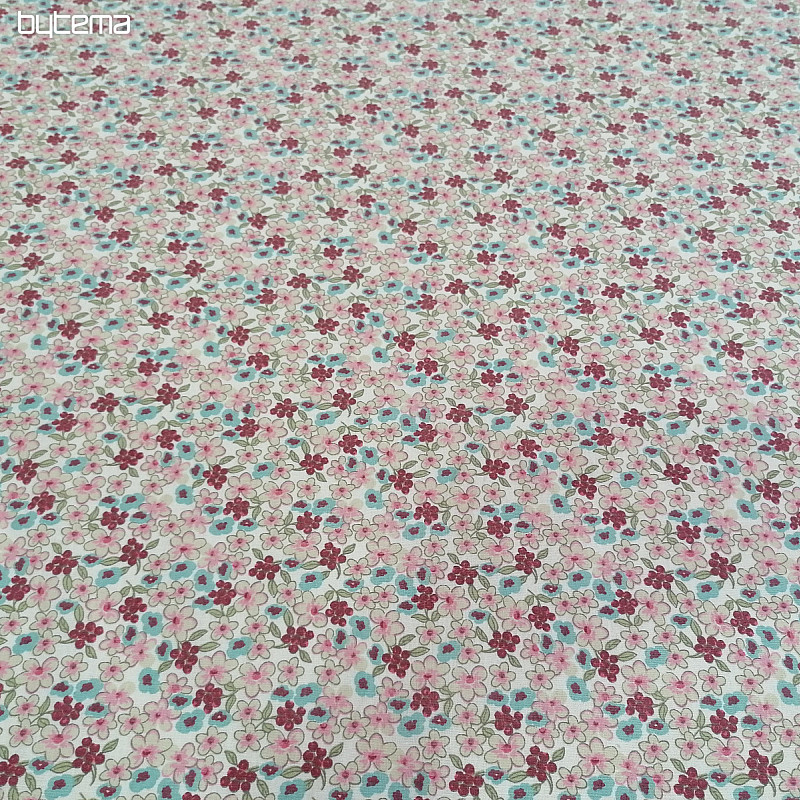 Tessuto di cotone LILAS rosa