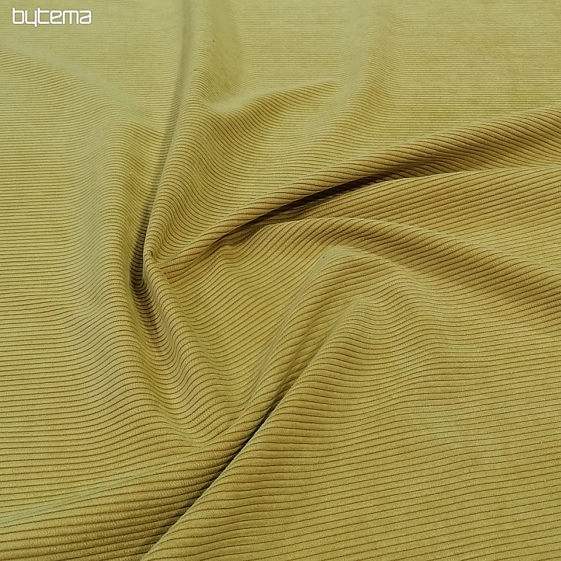 tessuto di rivestimento RIB OCRE CORDURO senape