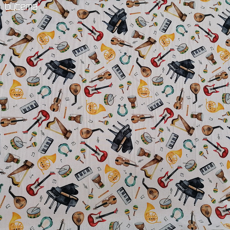 Tessuto di cotone MUSICA